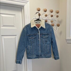 Levi's Sherpa Lined Denim Jean Jacket - XS